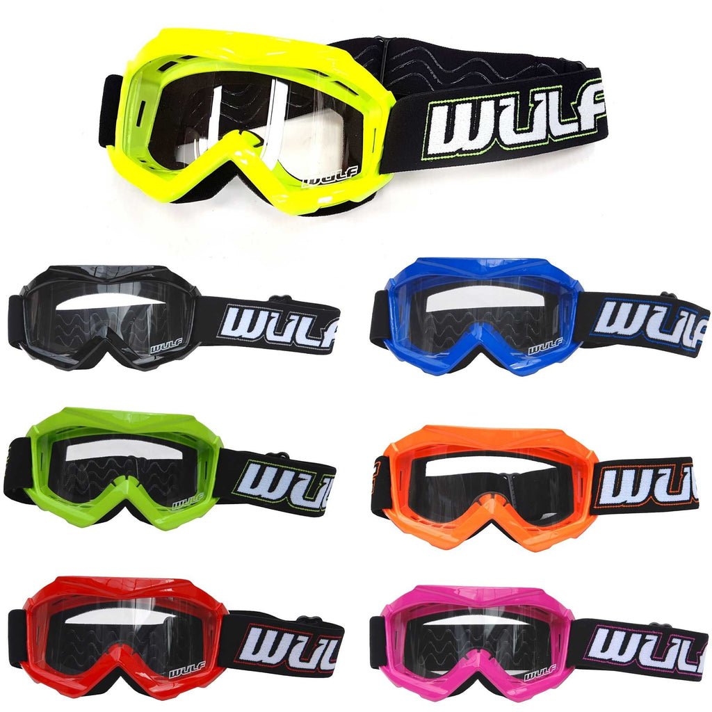 Wulfsport (Goggles) Youth Tech Goggles (Multiple Colour Options)