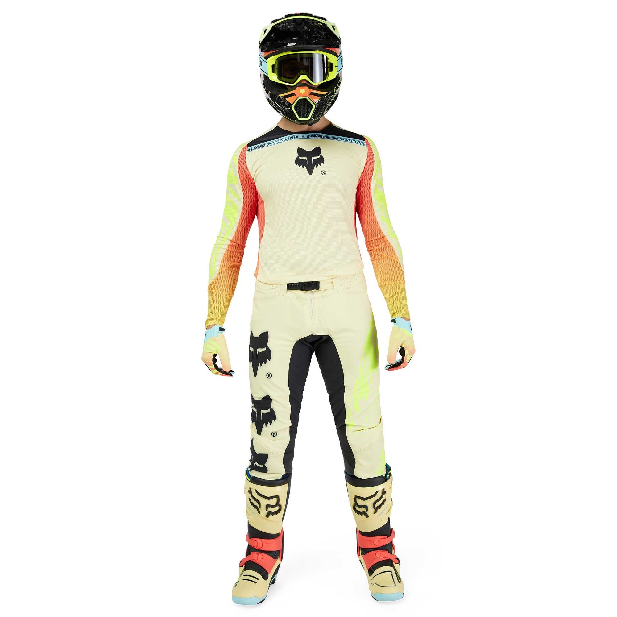 FOX (Limited Edition) Jersey & Pant Kit - FlexAir - ELEVATED/A1 (Lemonade)