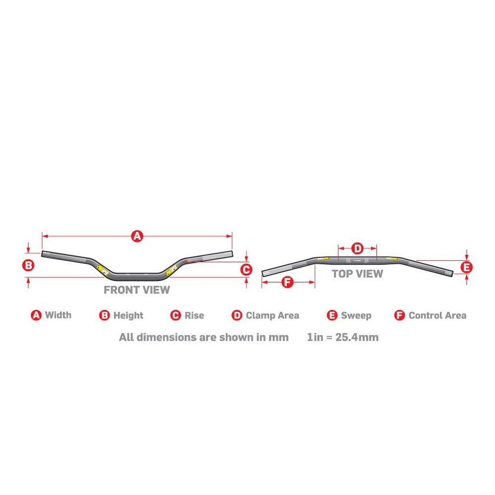 Pro Taper (Handlebar) SE - Henry/Reed