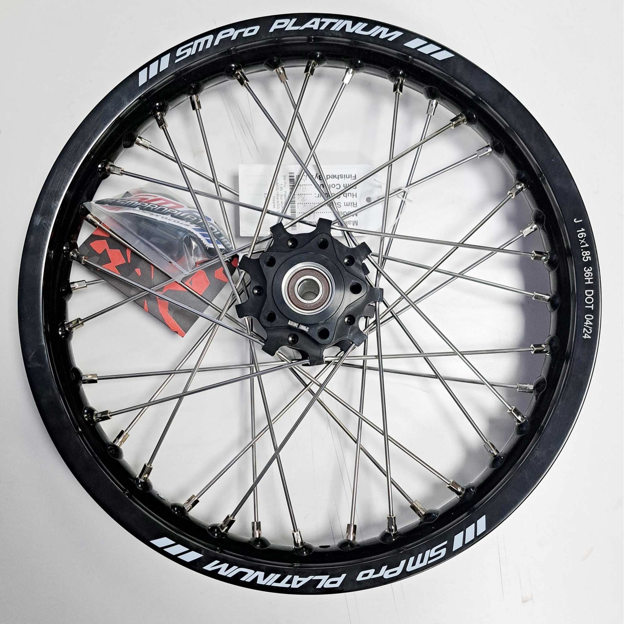 SM Pro - Platinum Wheel - 16” x 1.85 - Sur-Ron