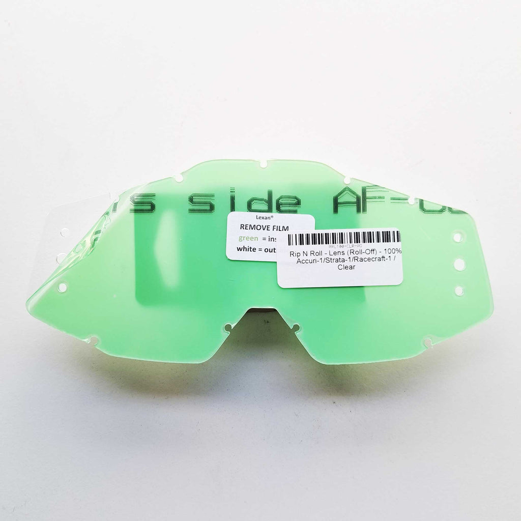 Rip N Roll - Lens (Roll-Off) - 100% Accuri-1/Strata-1/Racecraft-1