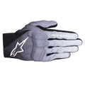 Alpinestars REEF V2 Motorcycle Short Textile Gloves (Mid Grey/Black/White)