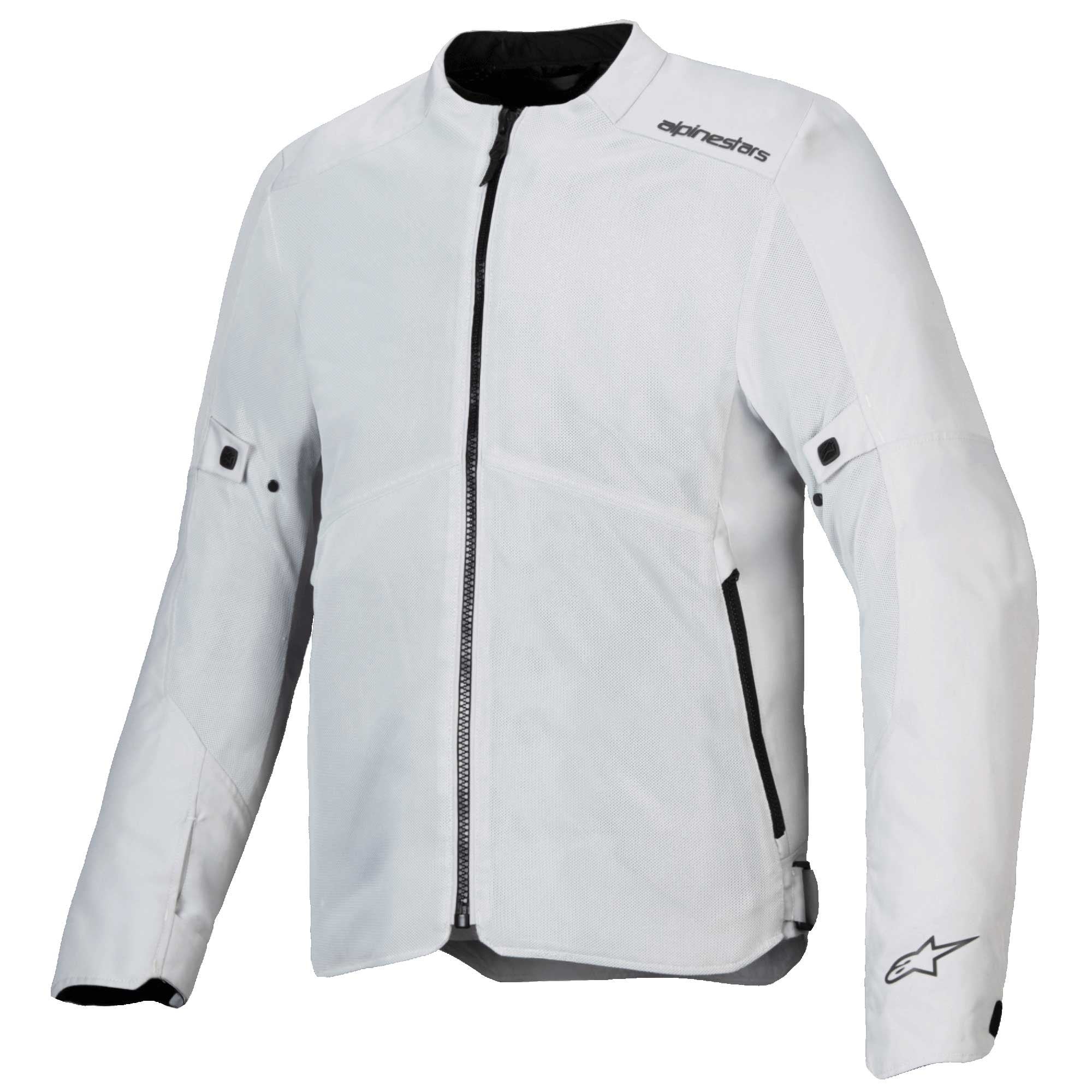 Alpinestars C-1 AIR Motorcycle Touring Vented Jacket (Silver)