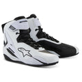 Alpinestars Women's Faster-4 Motorcycle Riding Shoes (White/Black)
