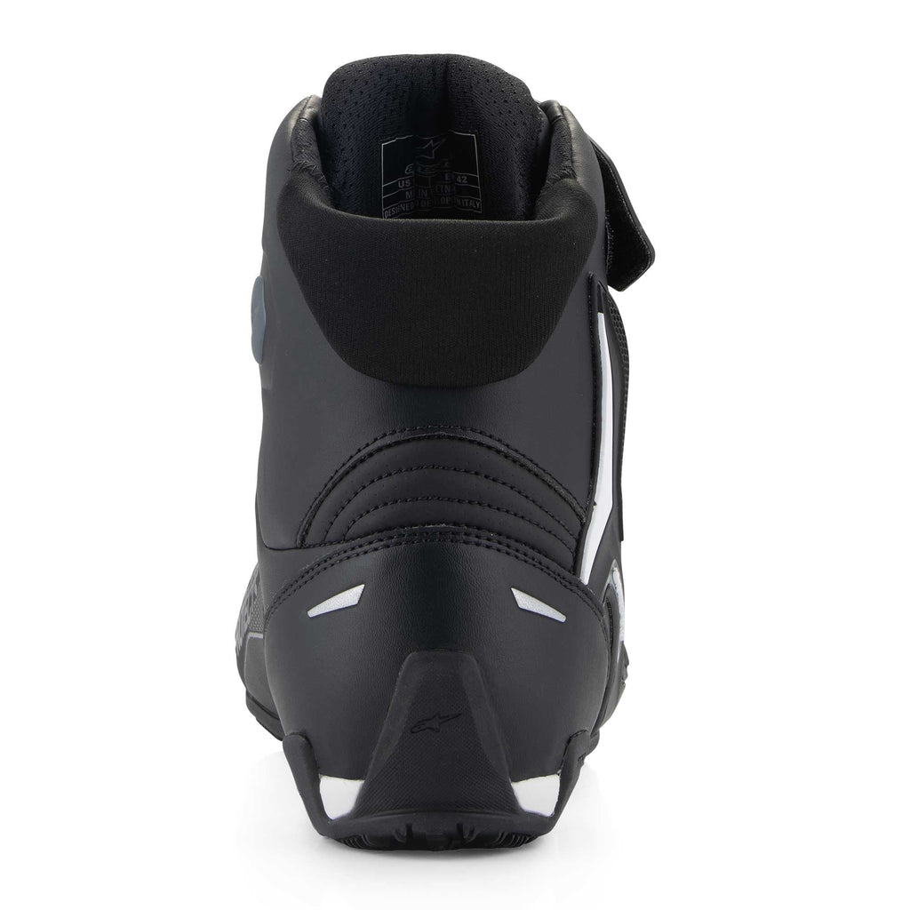 Alpinestars Faster-4 Motorcycle Riding Shoes (Black/White)