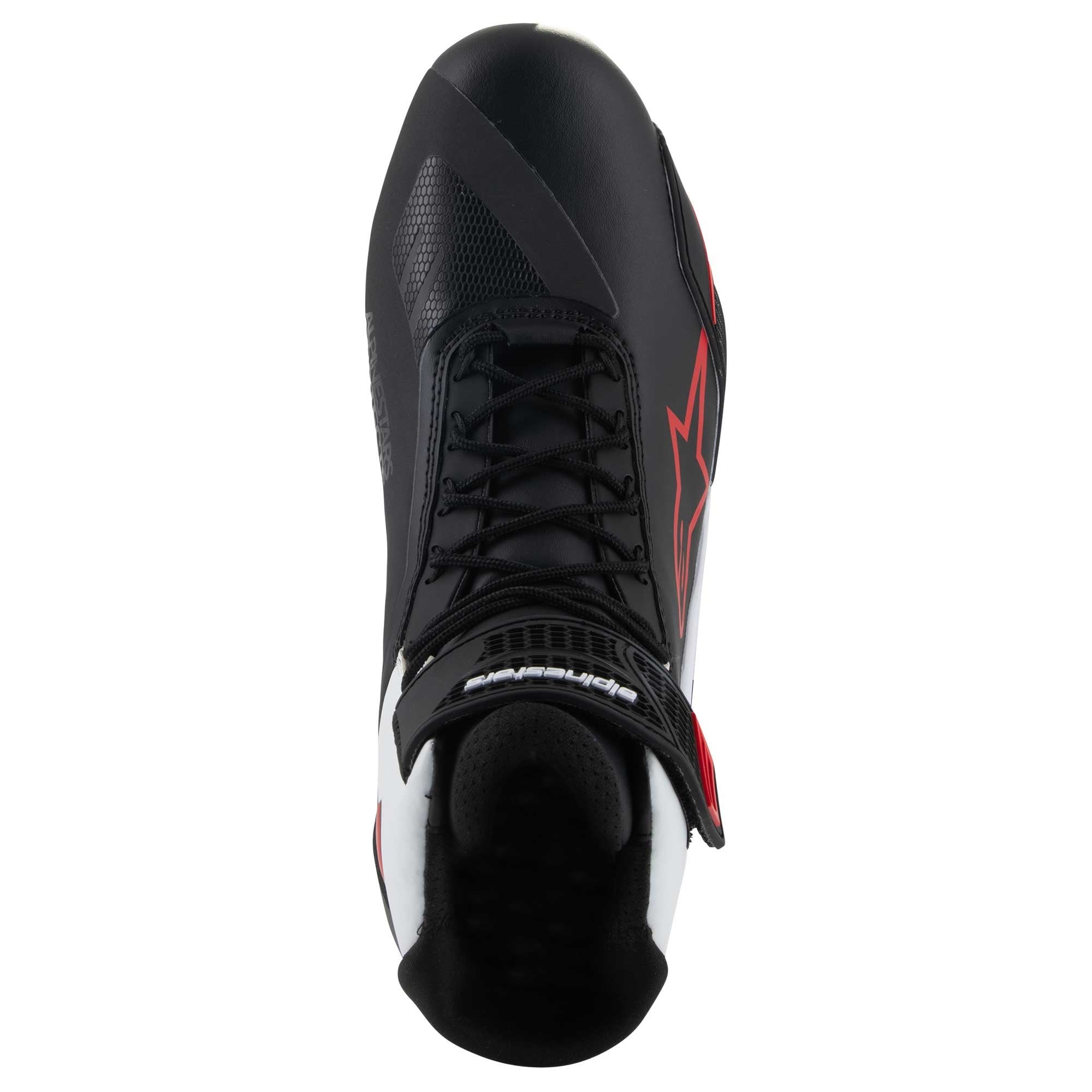 Alpinestars Faster-4 Motorcycle Riding Shoes (Black/White/Red)