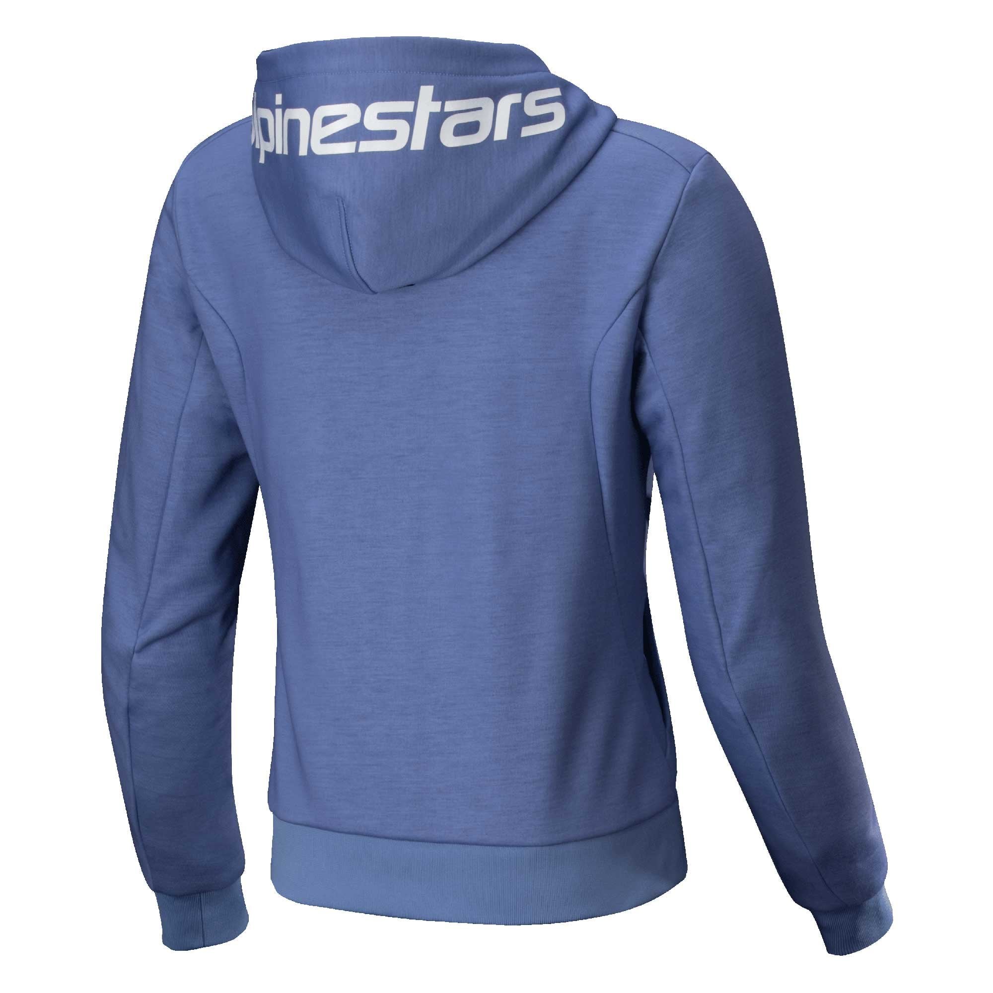 Alpinestars Women's Chrome V2 SPORT Motorcycle Hoodie (Blue/Violet/White)