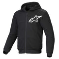 Alpinestars Chrome V2 SPORT Motorcycle Sports Jacket Hoodie (Black/White)