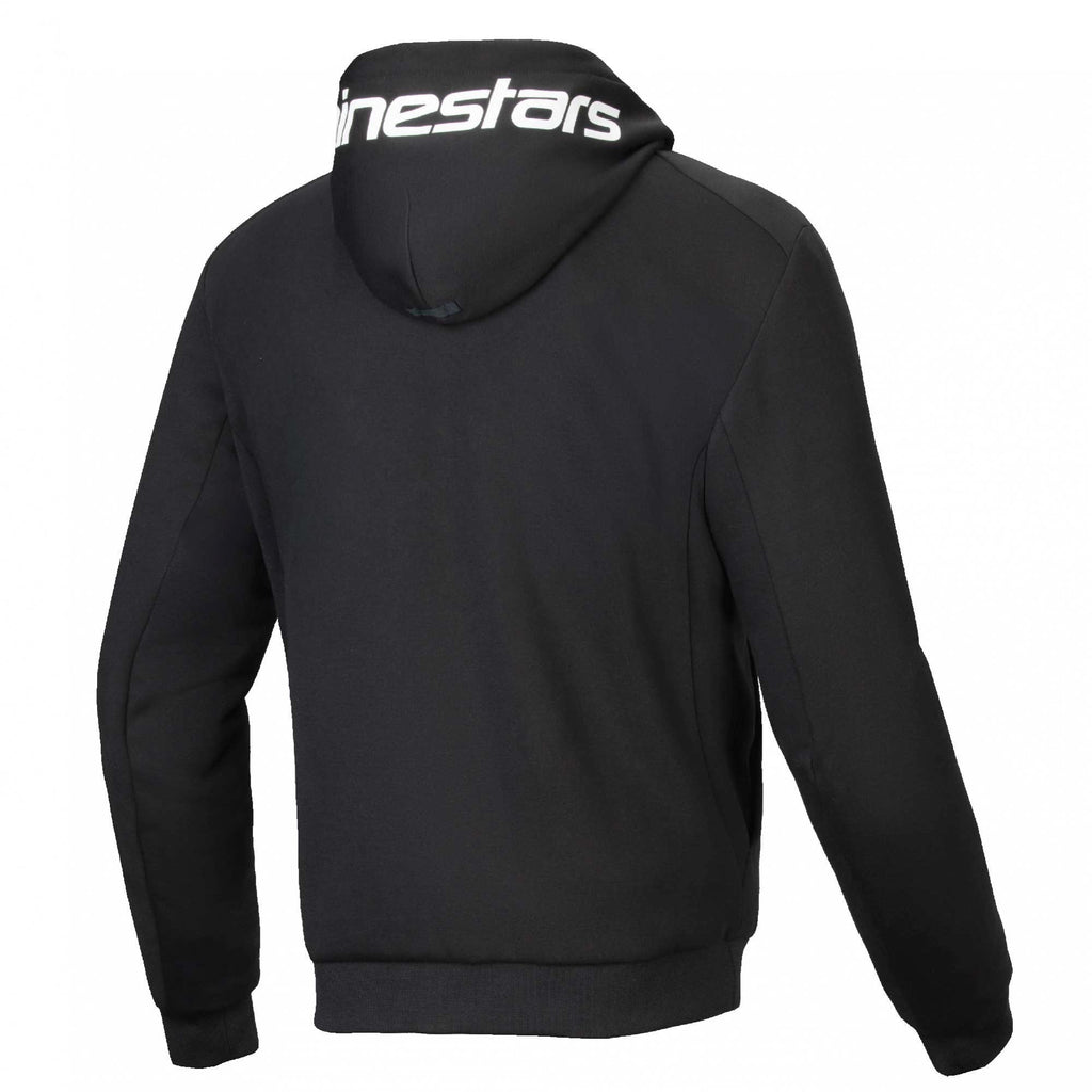 Alpinestars Chrome V2 SPORT Motorcycle Sports Jacket Hoodie (Black/White)