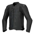 Alpinestars DUSK Airflow Motorcycle Leather Jacket (Black/Black)