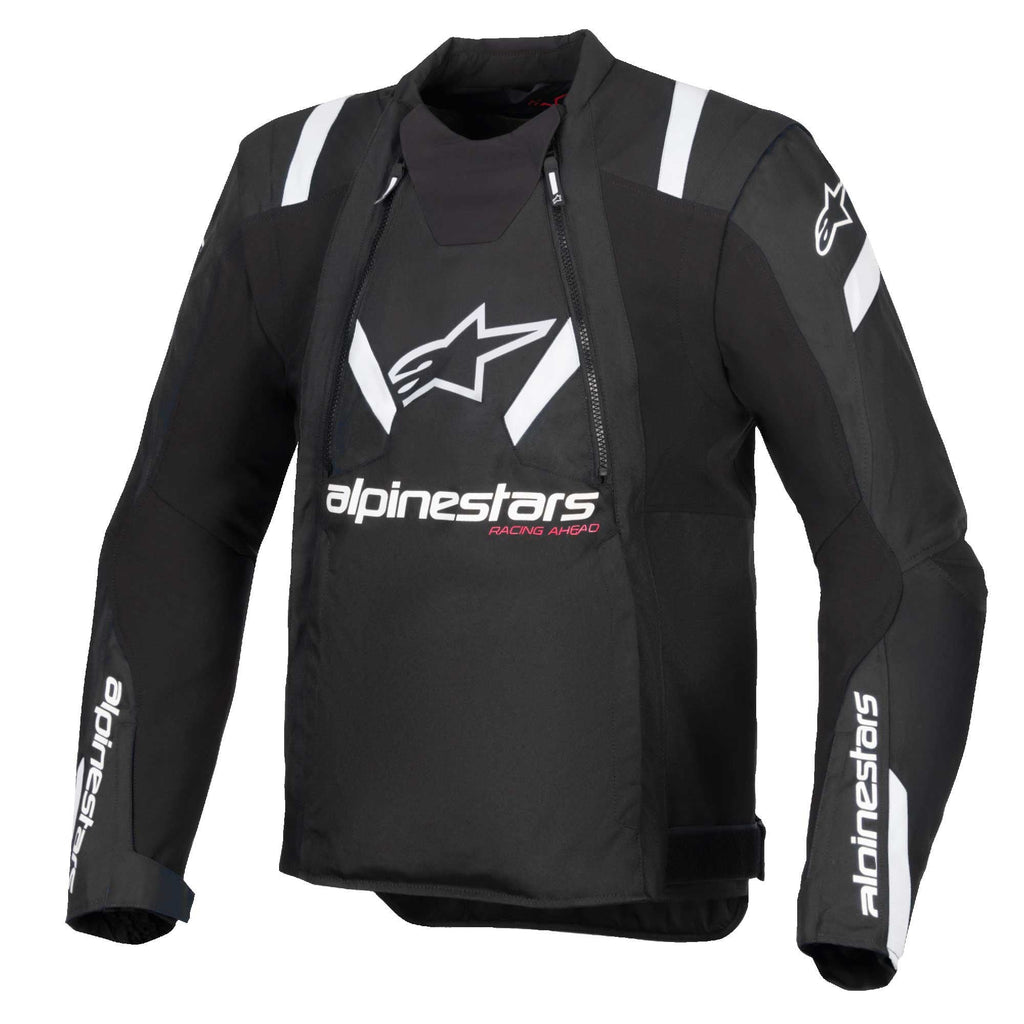 Alpinestars T-STUNT AIR Motorcycle Sports Textile Jacket (Black/White)