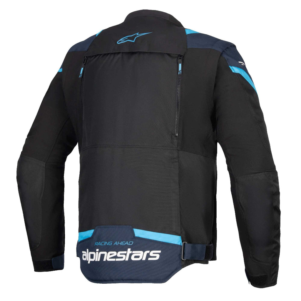 Alpinestars T-STUNT AIR Motorcycle Sports Textile Jacket (Black/Dark Blue/Blithe Blue)