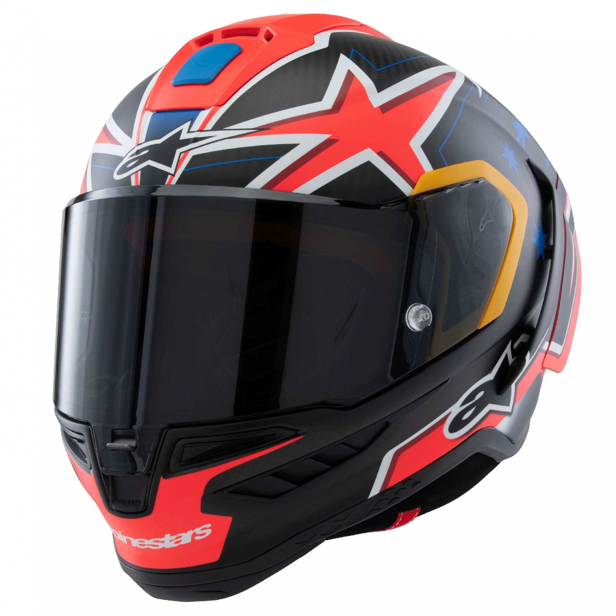 Alpinestars (Limited Edition) Helmet - Supertech S-R10 Jack Miller *Thriller 43* (Carbon/Red Matt)
