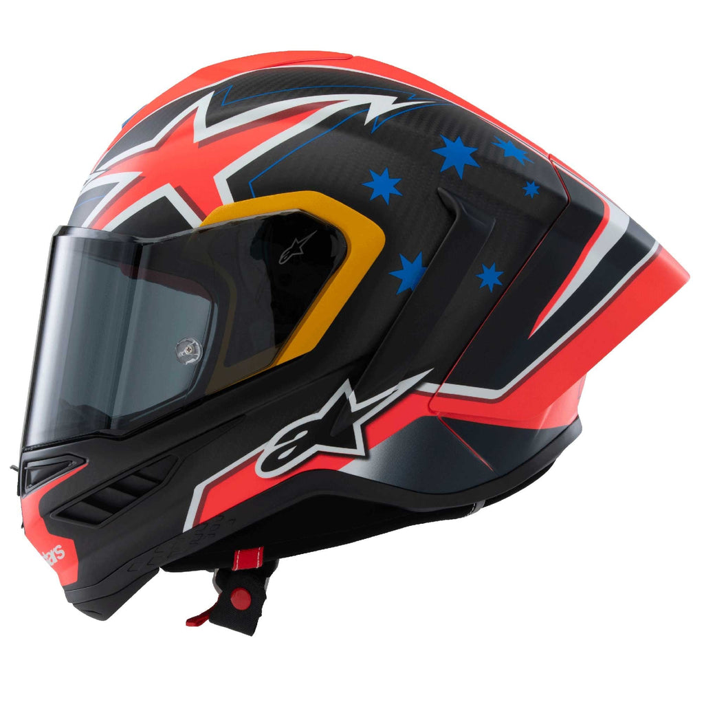 Alpinestars (Limited Edition) Helmet - Supertech S-R10 Jack Miller *Thriller 43* (Carbon/Red Matt)