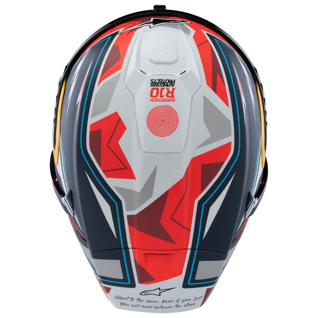 Alpinestars (Limited Edition) Helmet - Supertech R10 Pedro Acosta (Blue/Red/White Matt)