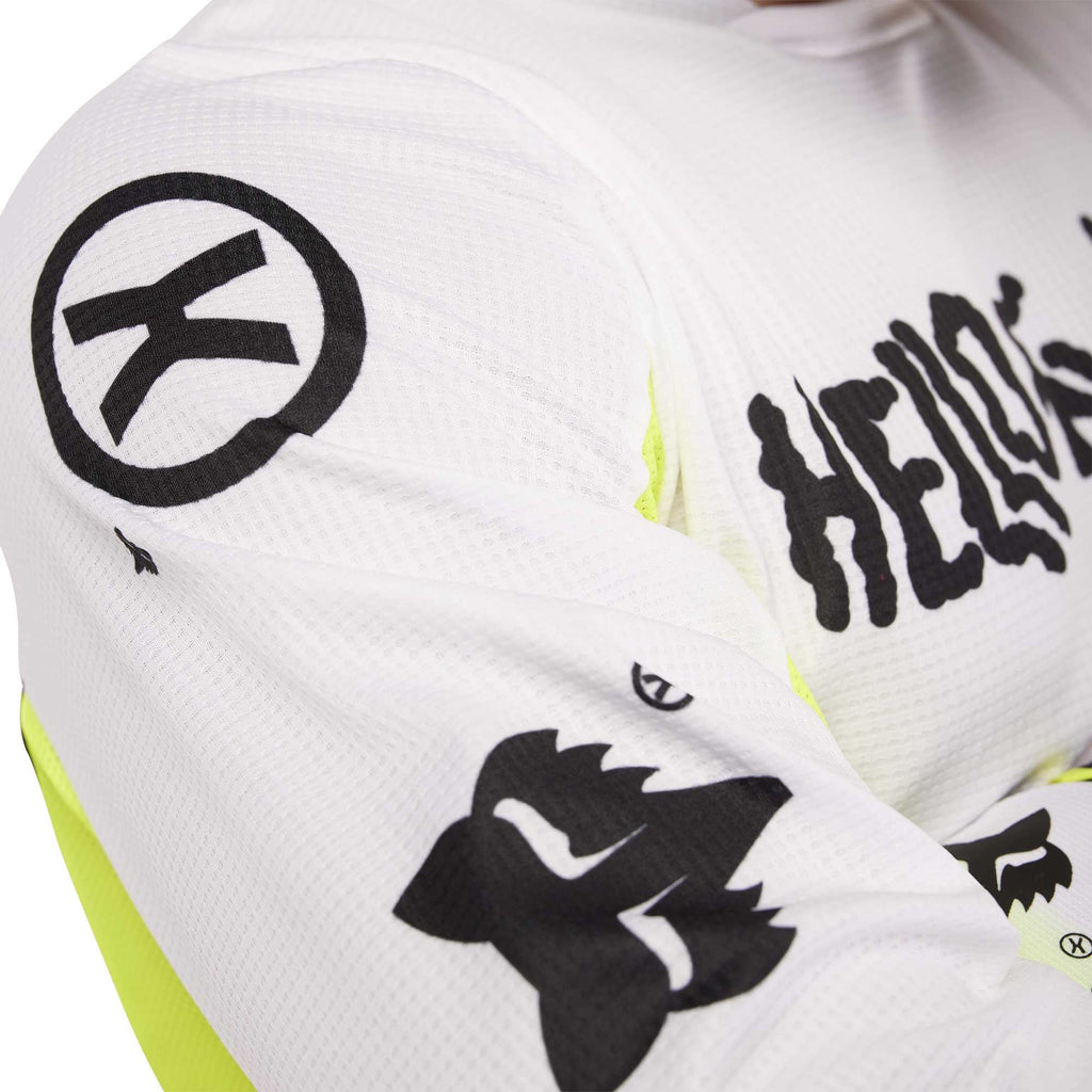 FOX (SALE) Jersey & Pant Kit - 180 HELLO FUTURE (White)