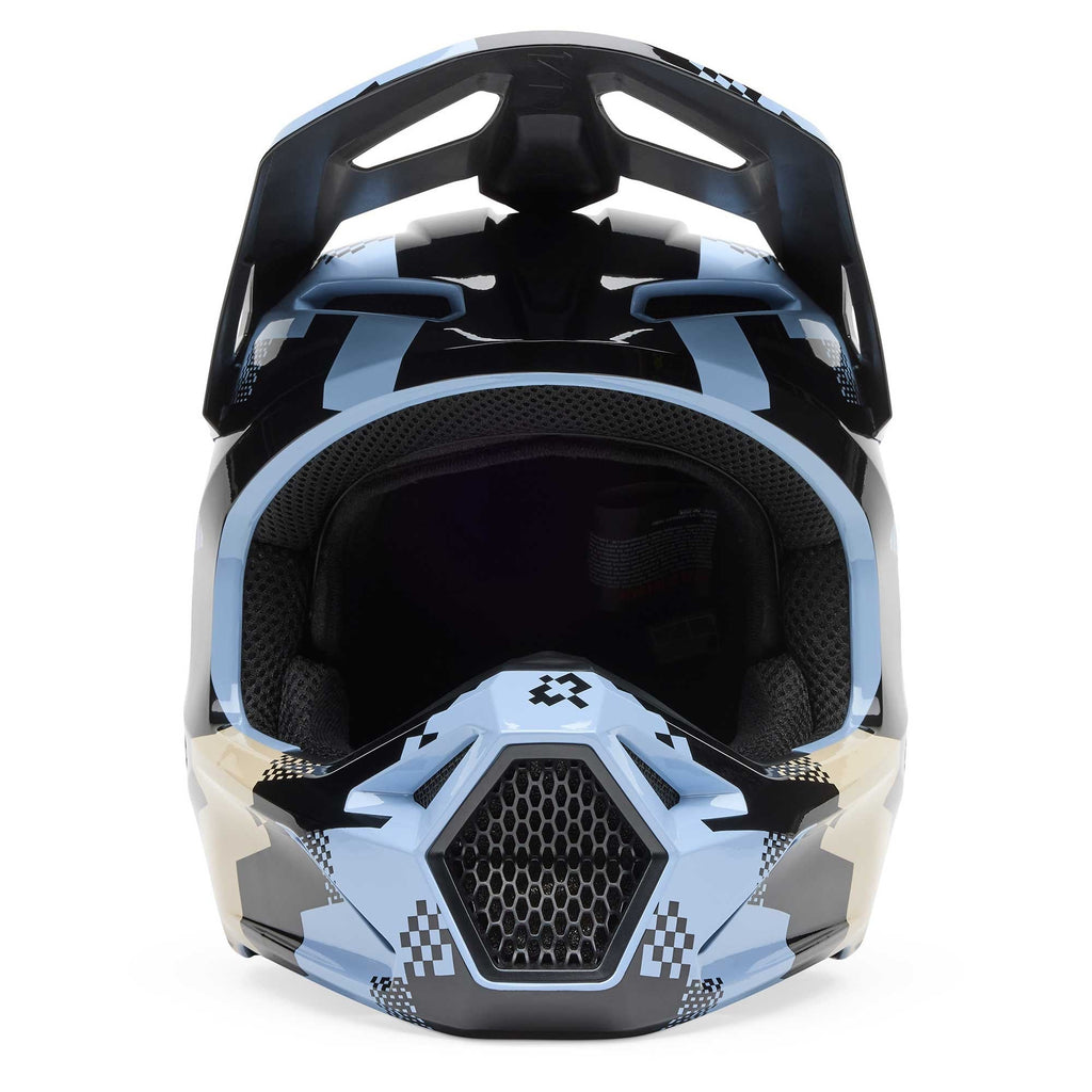 FOX Racing MX | Enduro Helmet - V1 DIGI IMAGE (Light Slate)