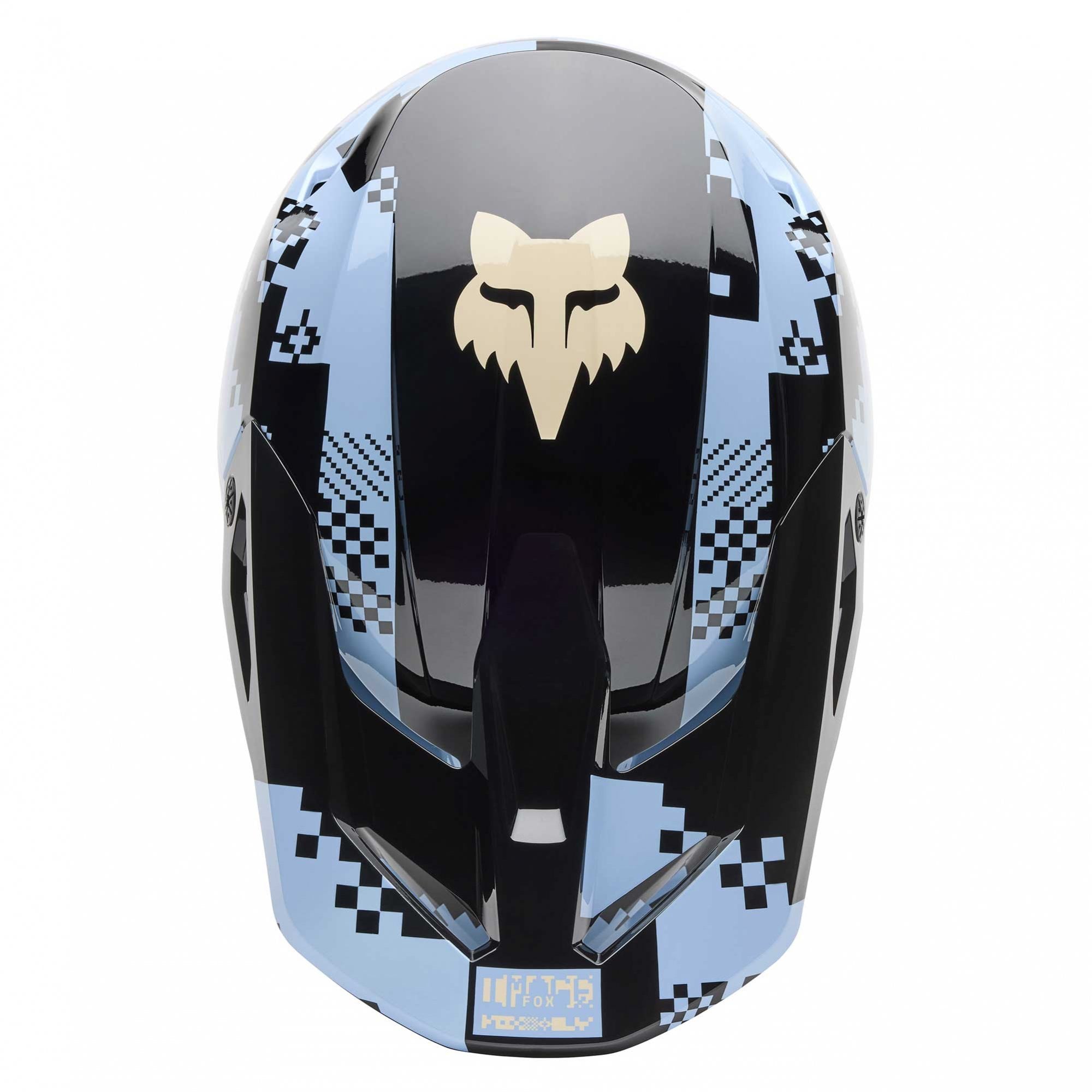 FOX Racing MX | Enduro Helmet - V1 DIGI IMAGE (Light Slate)