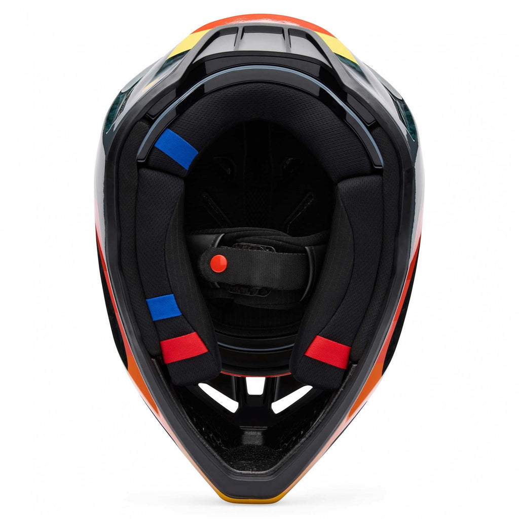 FOX Racing MX | Enduro Helmet - V3 RS Carbon GRID (Black/Orange)