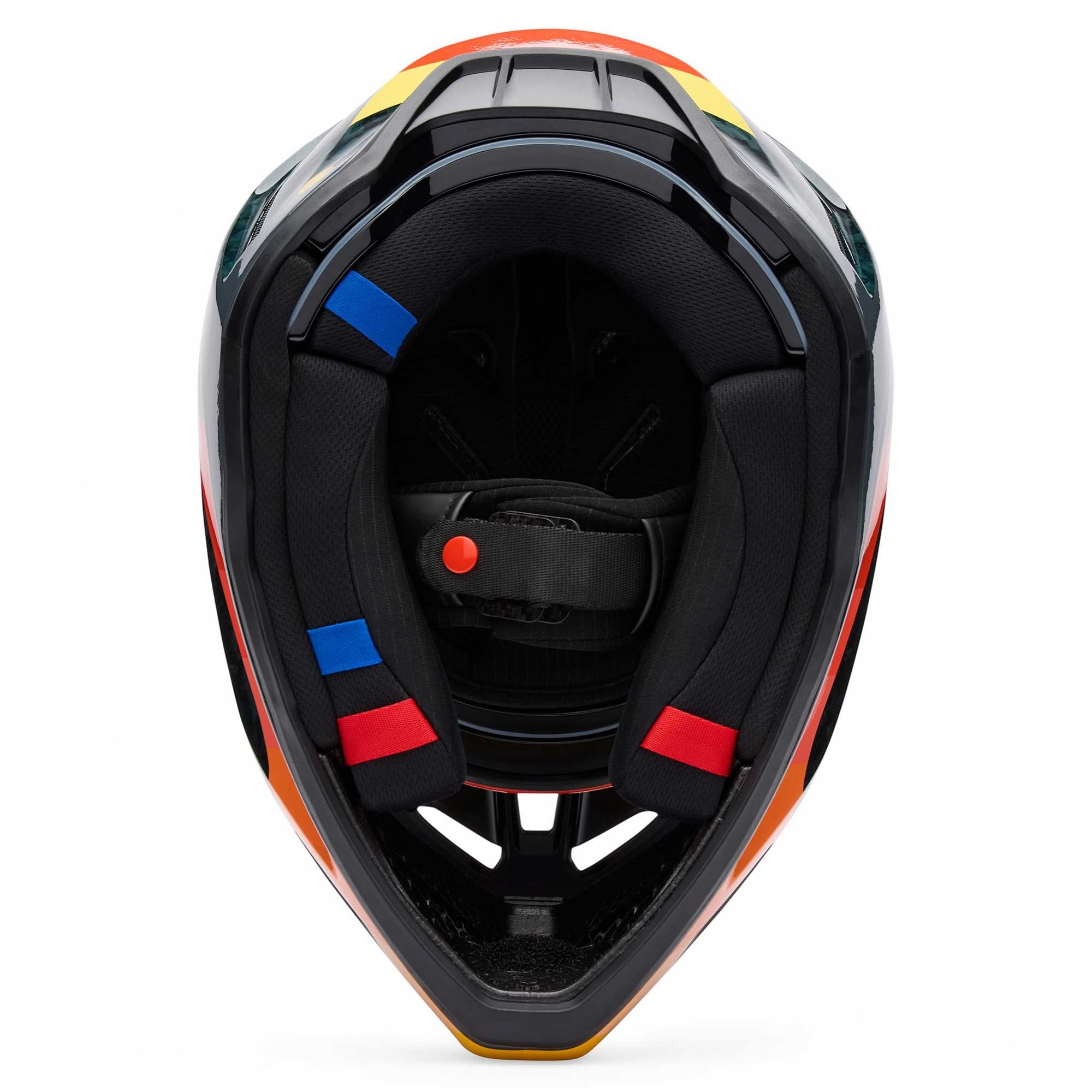 FOX Racing MX | Enduro Helmet - V3 RS Carbon GRID (Black/Orange)