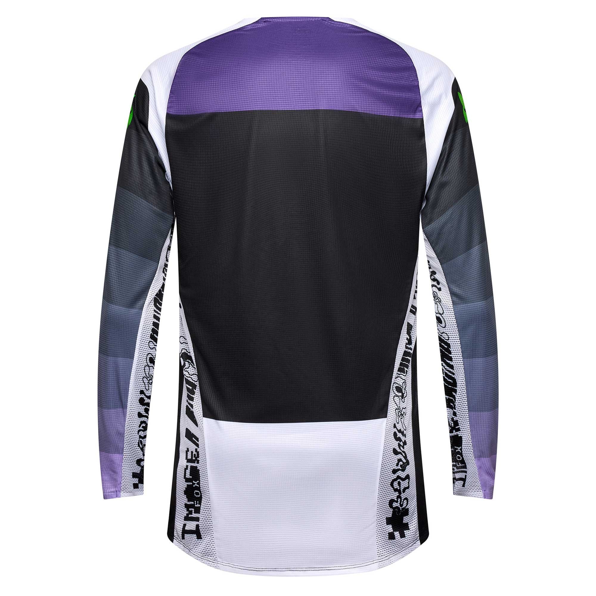 FOX (SALE) Jersey & Pant Kit - FlexAir GRID (Black/Purple)