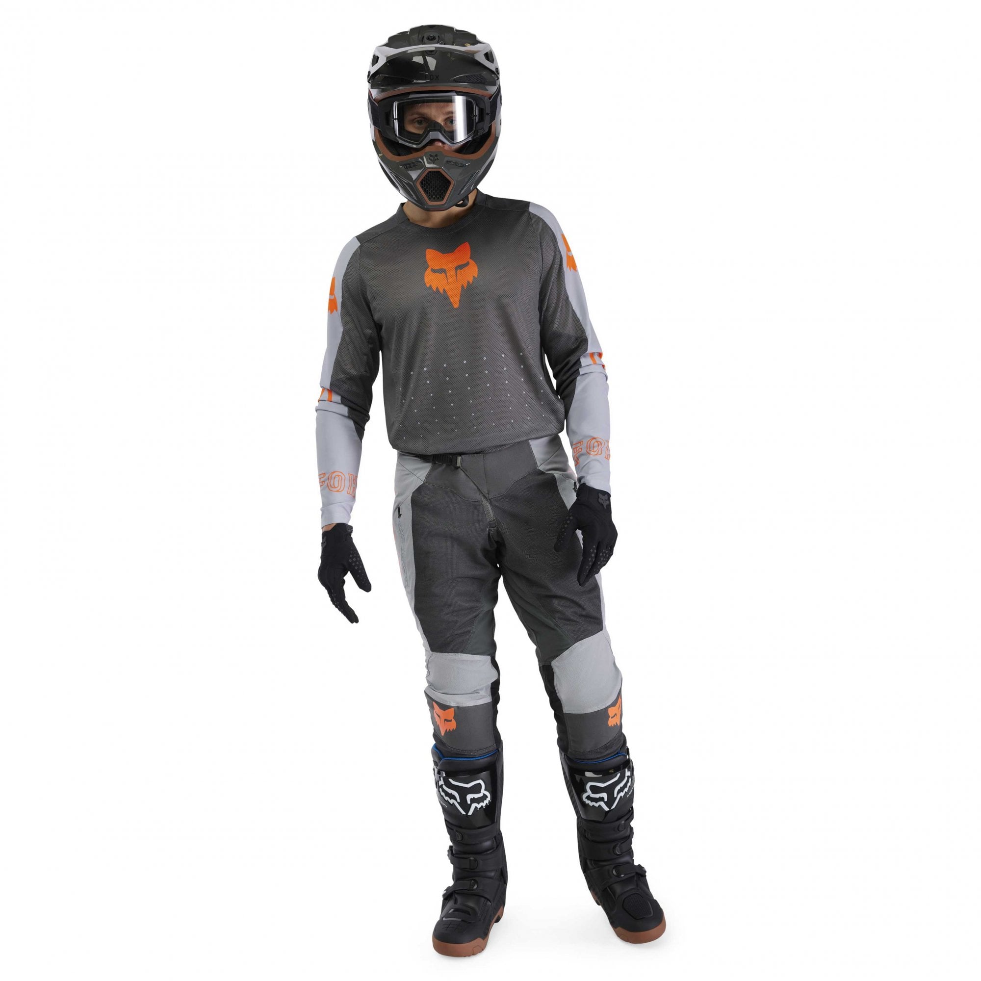 FOX (SALE) Enduro Jersey & Pant Kit Deal - RANGER AIR (Pewter)