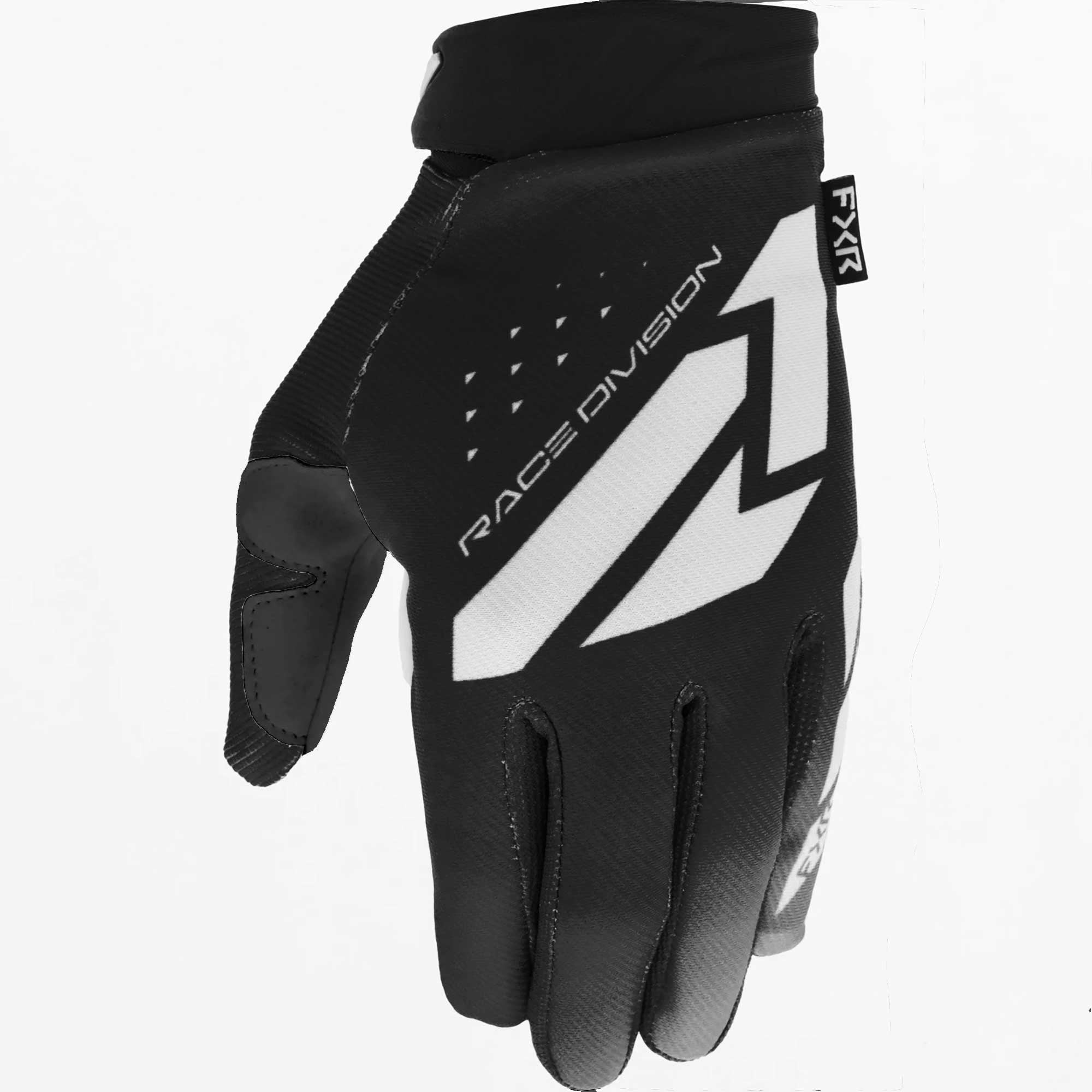 FXR (SALE) Youth Gloves - REFLEX (Black/White)