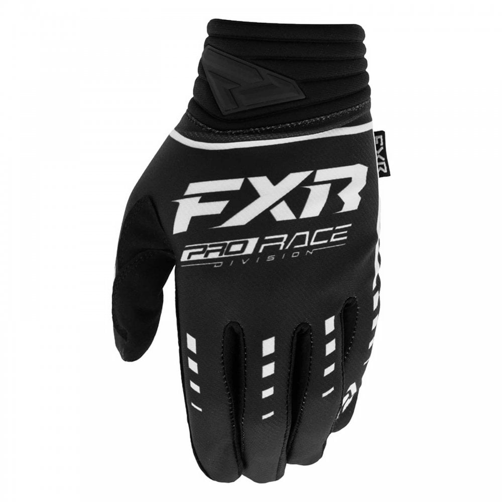 FXR (SALE) Gloves - PRIME (Black/White)