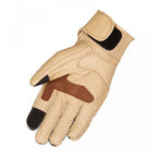 Merlin Imperial D3O Motorcycle Leather Short Gloves (Tan)