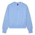 Fox (SALE) Womens Crew Jumper - WORDMARK Oversized (Cashmere Blue)