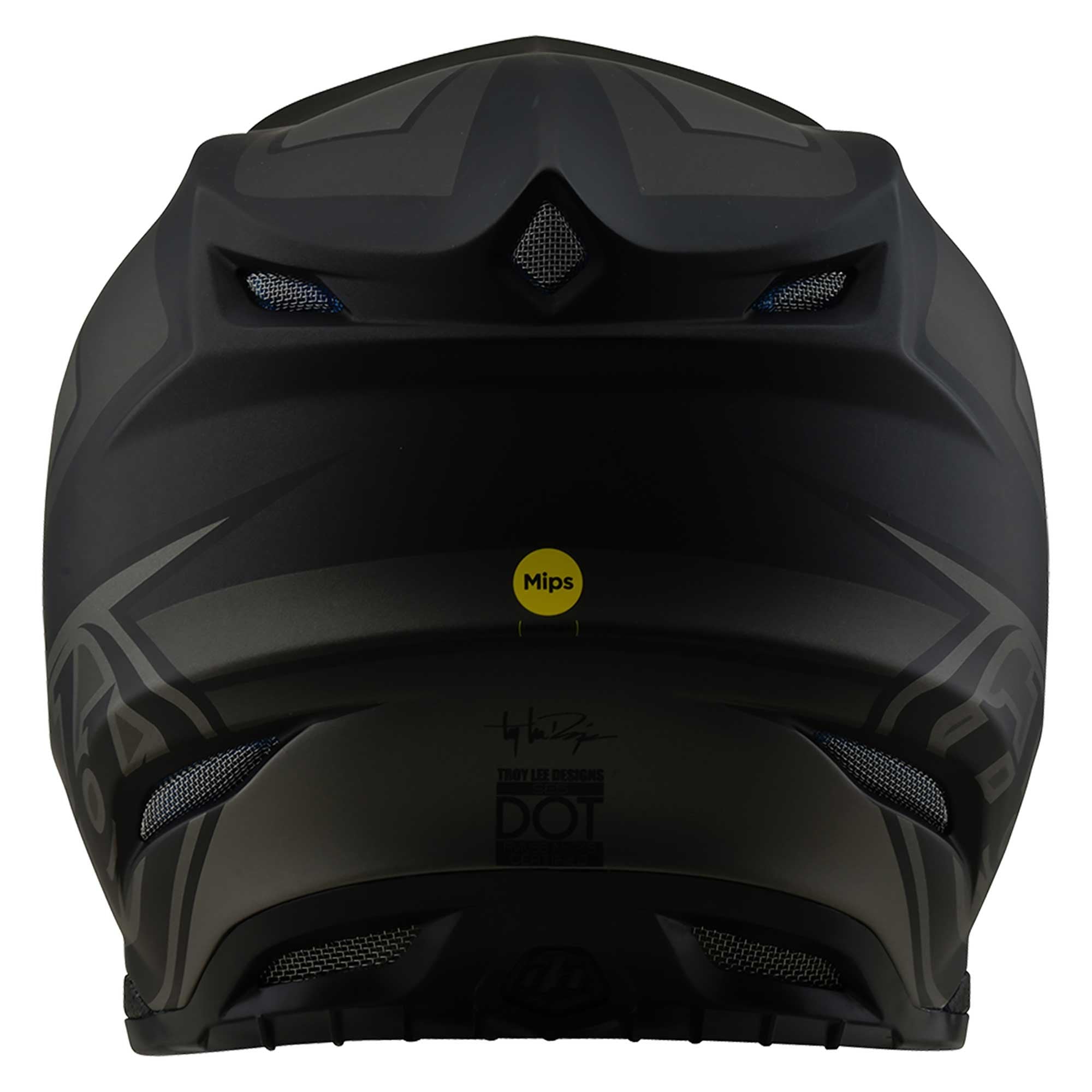 Troy Lee Motocross Helmet - SE5 Composite MIPS Integra Mono (Black)