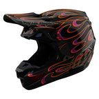Troy Lee Motocross Helmet - SE5 Composite MIPS Integra - Torched (Black/Grey/Red)