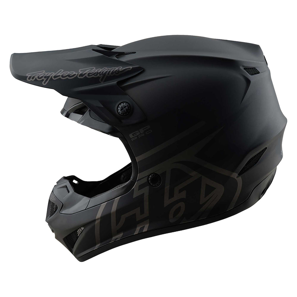 Troy Lee Designs MX | Enduro Helmet - GP Pro MIPS MONO (Matte Black)