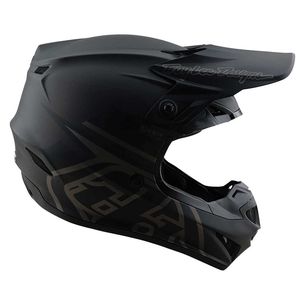 Troy Lee Designs MX | Enduro Helmet - GP Pro MIPS MONO (Matte Black)