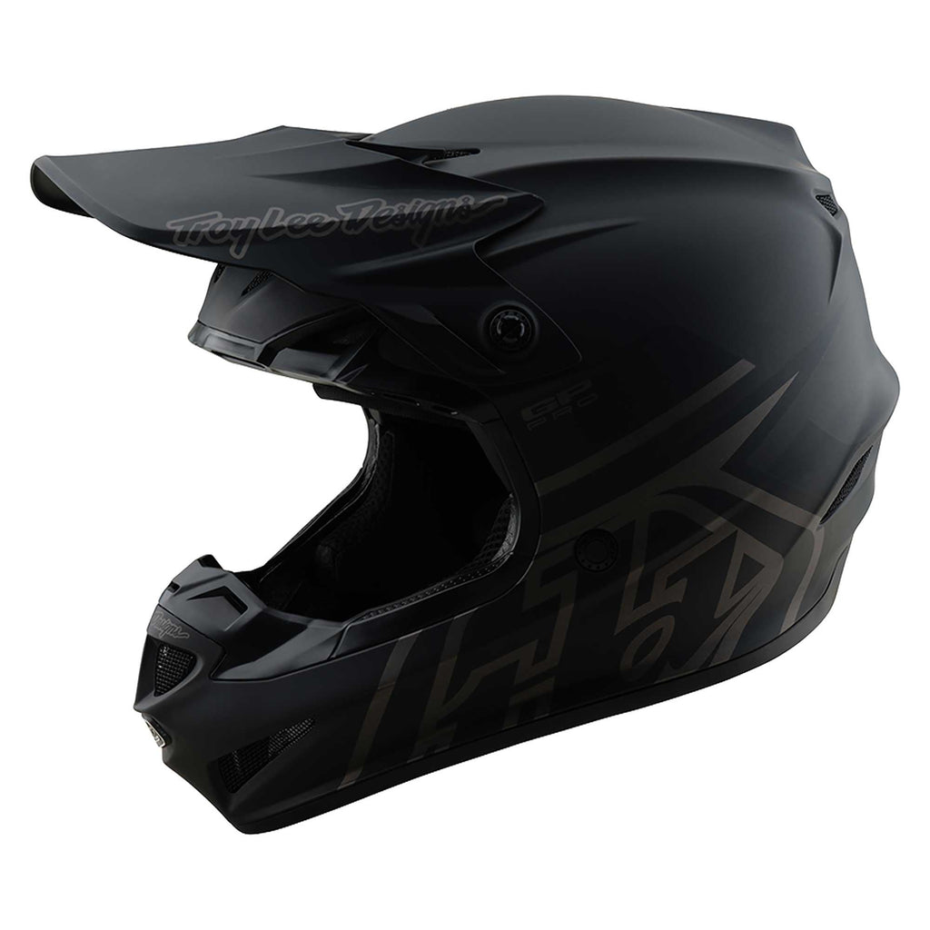Troy Lee Designs MX | Enduro Youth Helmet - GP Pro MIPS MONO (Matt Black)
