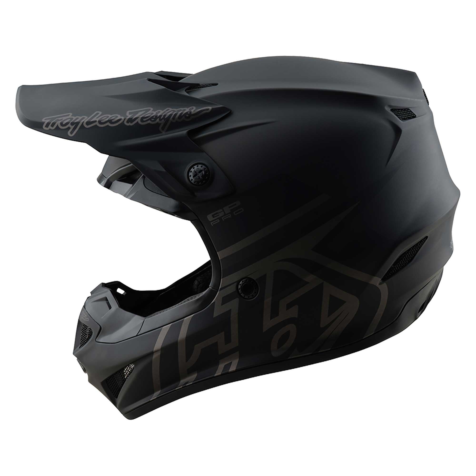 Troy Lee Designs MX | Enduro Youth Helmet - GP Pro MIPS MONO (Matt Black)