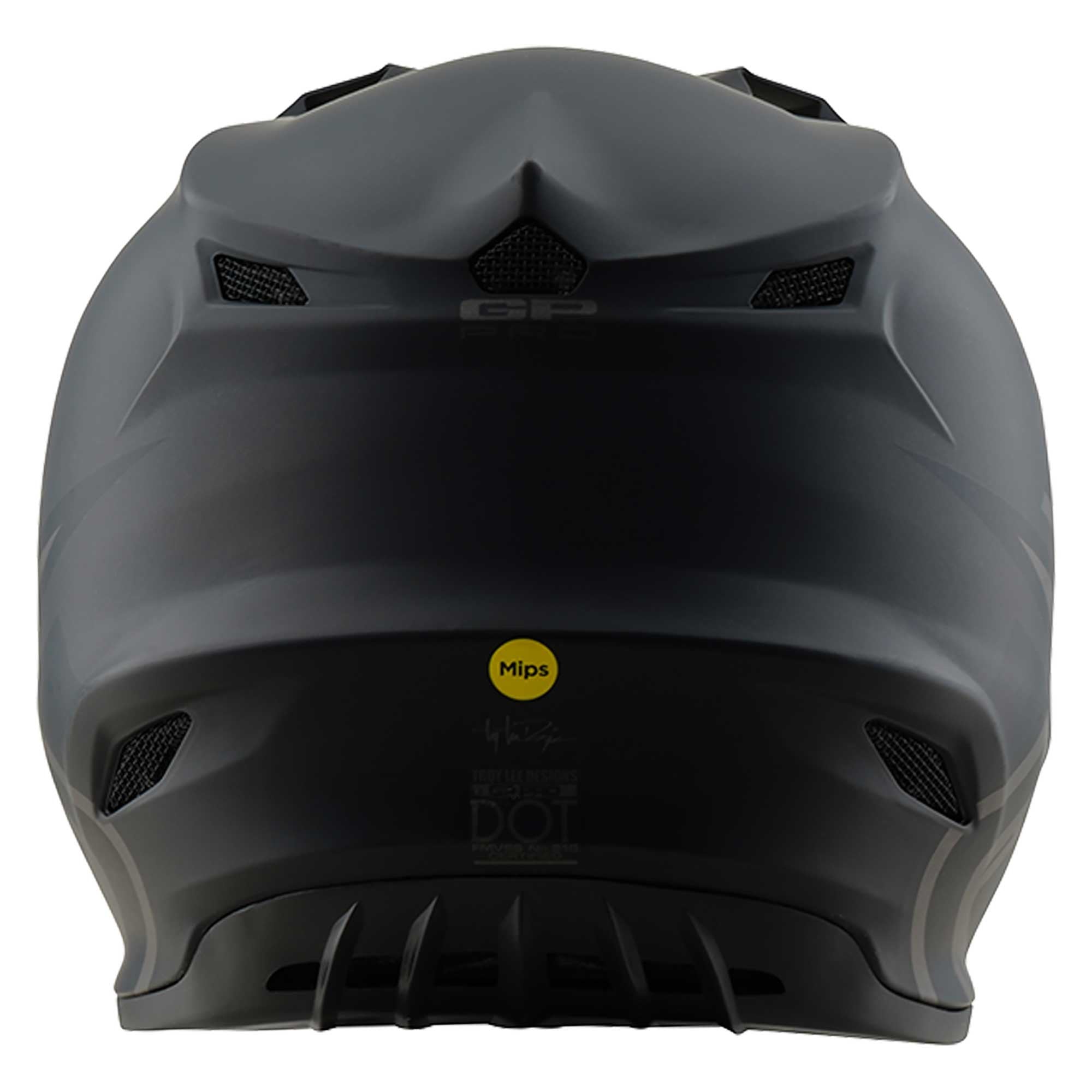 Troy Lee Designs MX | Enduro Youth Helmet - GP Pro MIPS MONO (Matt Black)
