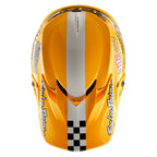 Troy Lee Motocross Youth Helmet - GP Pro MIPS - FIFTY-50 (White/Gold)