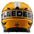Troy Lee Motocross Youth Helmet - GP Pro MIPS - FIFTY-50 (White/Gold)