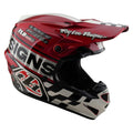 Troy Lee Motocross Helmet - GP Pro MIPS - FIFTY-50 (White/Red)