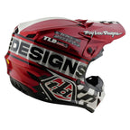 Troy Lee Motocross Helmet - GP Pro MIPS - FIFTY-50 (White/Red)
