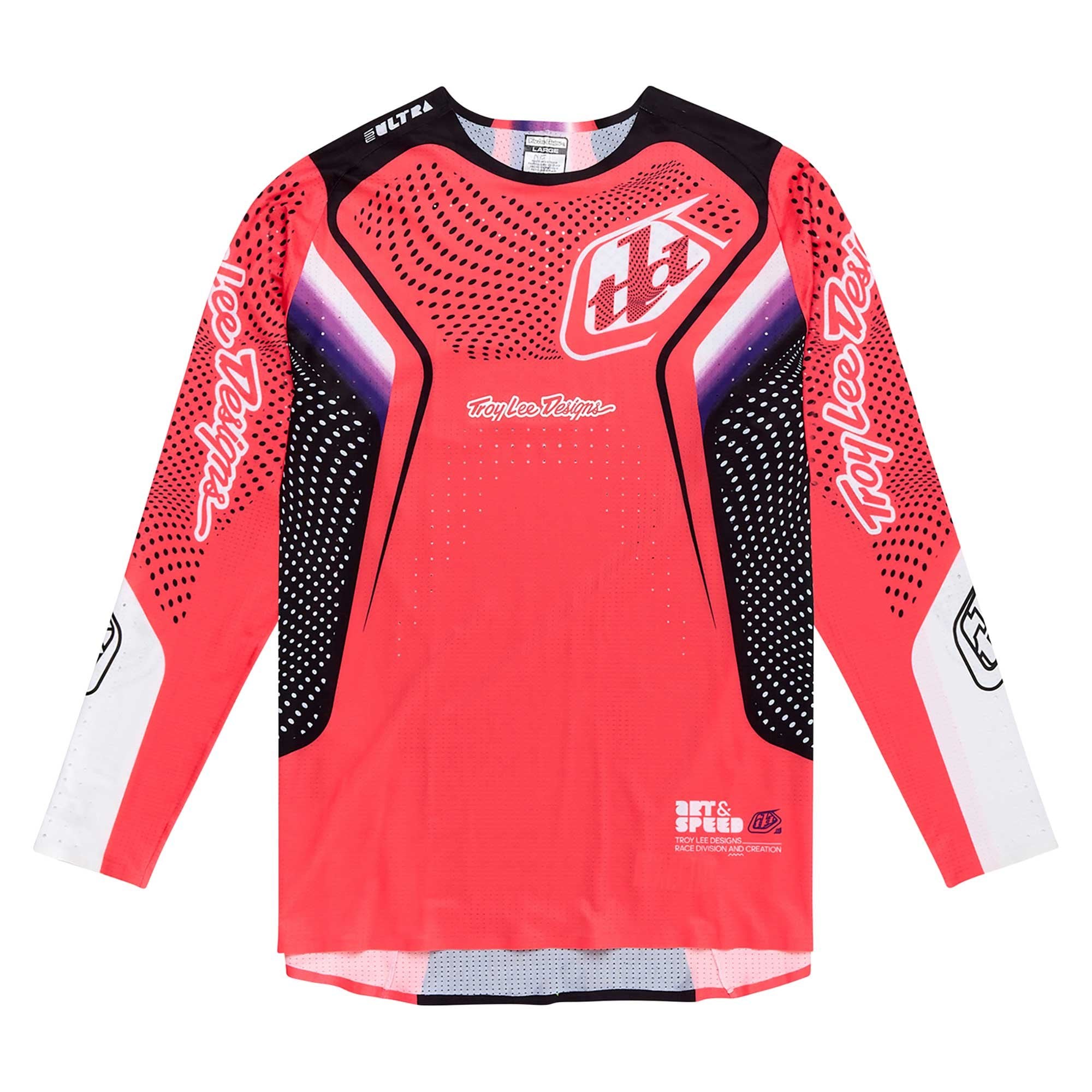 Troy Lee Motocross Jersey & Pant Kit Deal - SE Ultra OPTIC (Red)