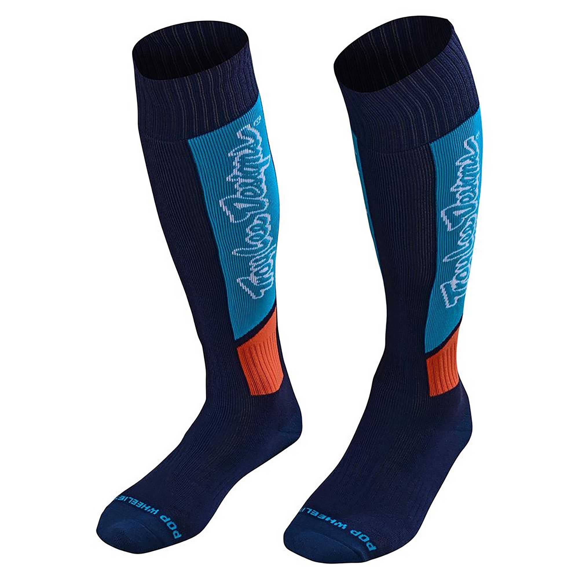 Troy Lee Motocross Youth MX Socks - GP SOX (Navy)