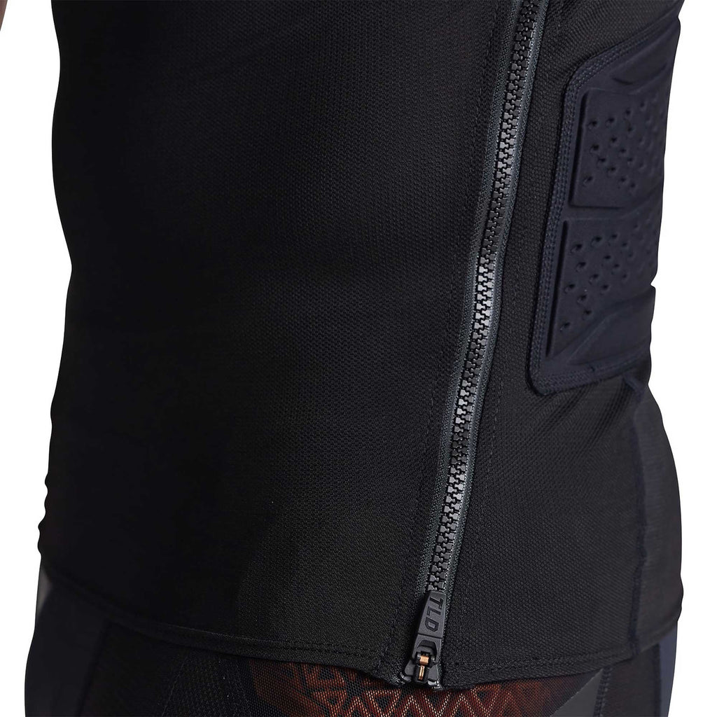 Troy Lee Designs STAGE Ghost D3O MX | MTB Protection Armour Jacket - Short Sleeve (Black)