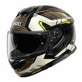 Shoei GT Air 3 Hike TC11 Motorcycle Helmet (White/Gold/Fluo)