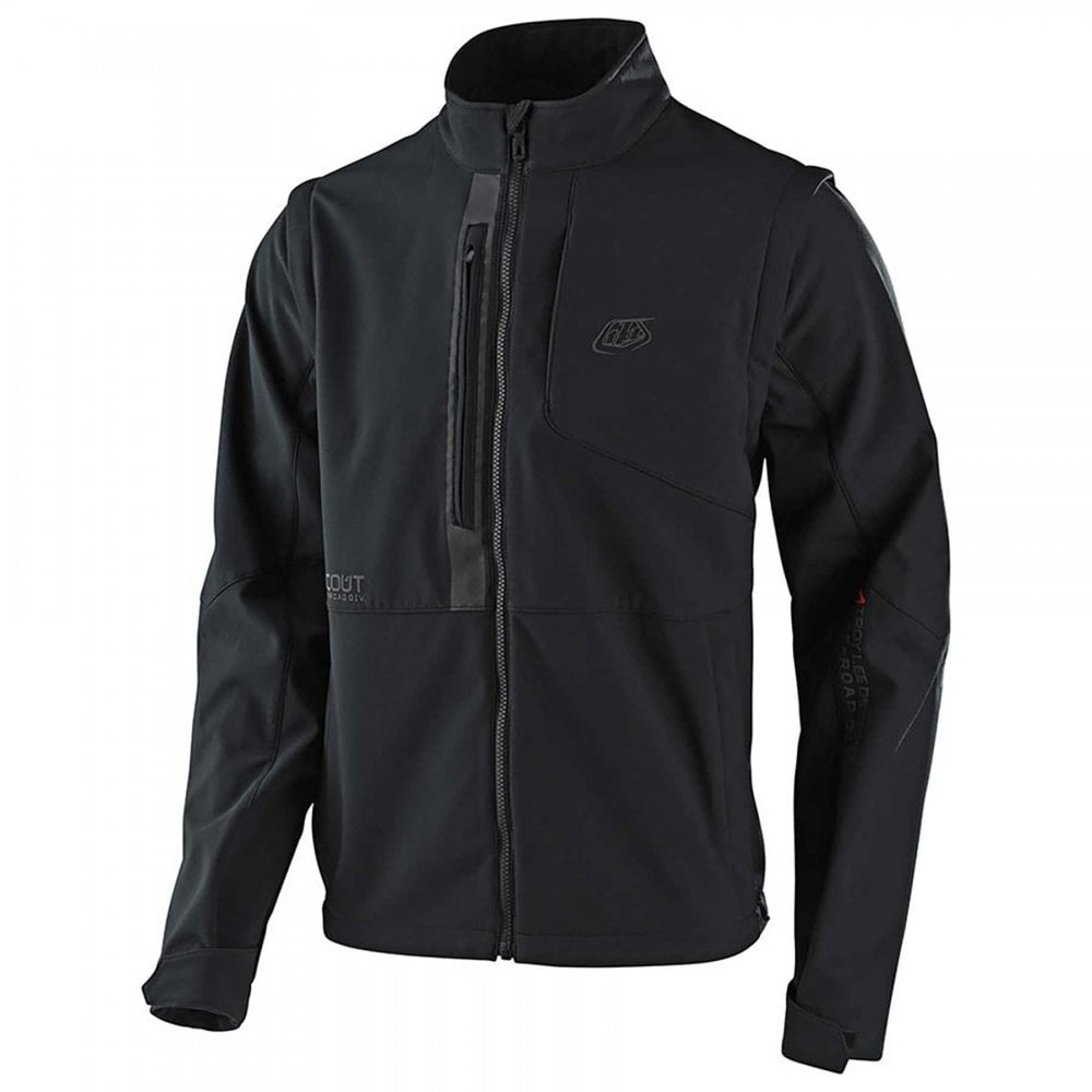 Troy Lee Designs Enduro Jacket - Scout Softshell (Black)