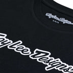 Troy Lee Designs Youth T-Shirt - SIGNATURE (Black)