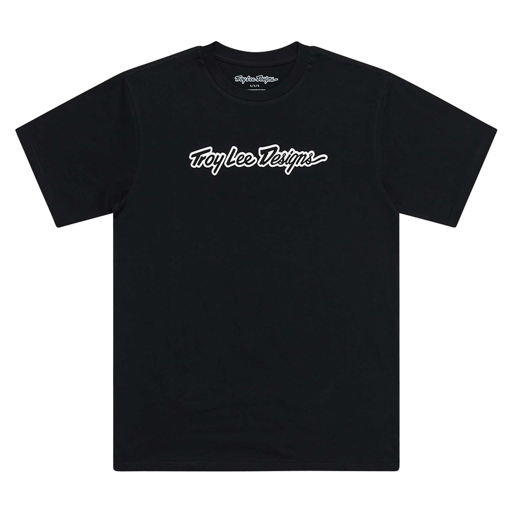 Troy Lee Designs T-Shirt - SIGNATURE (Black)