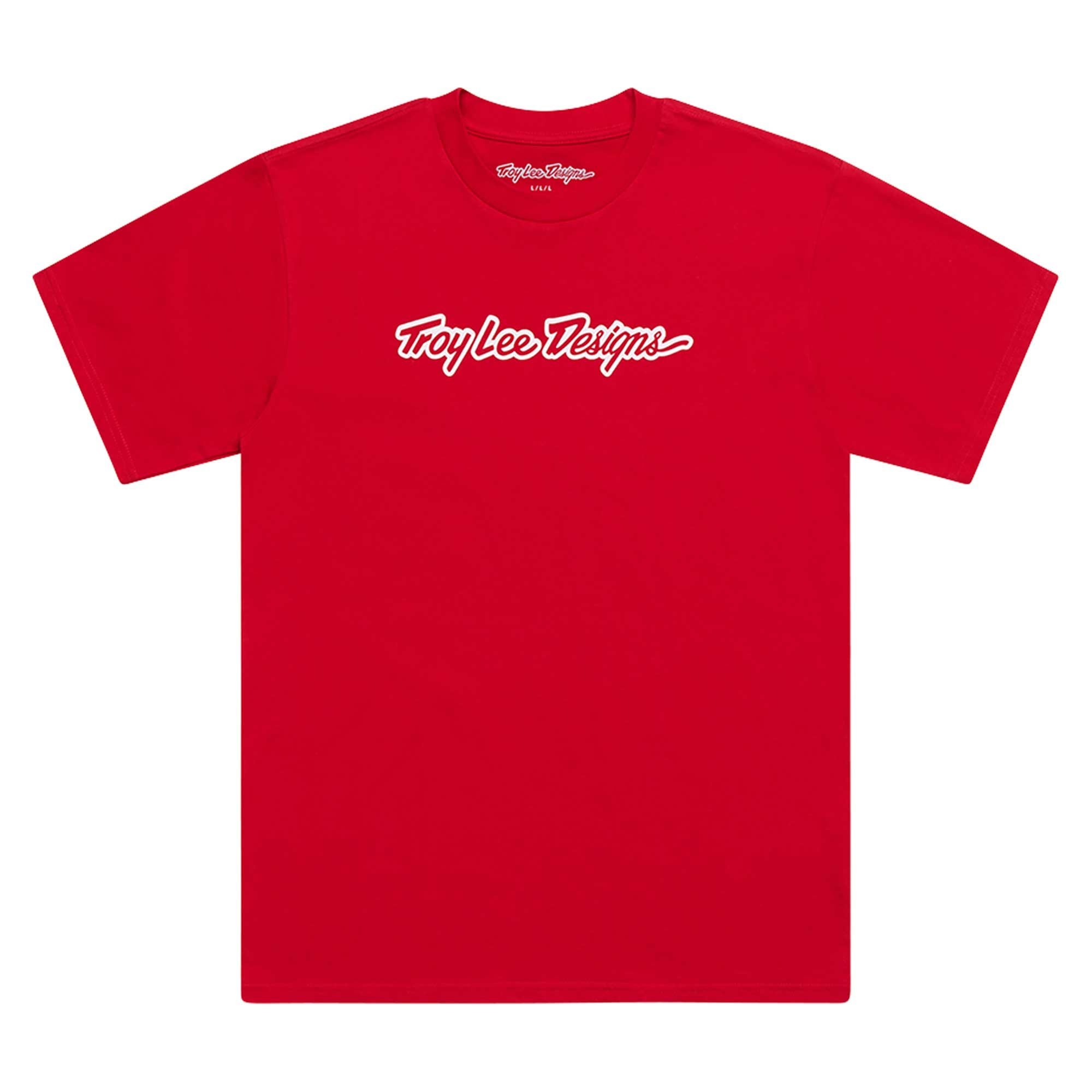 Troy Lee Designs T-Shirt - SIGNATURE (Red)