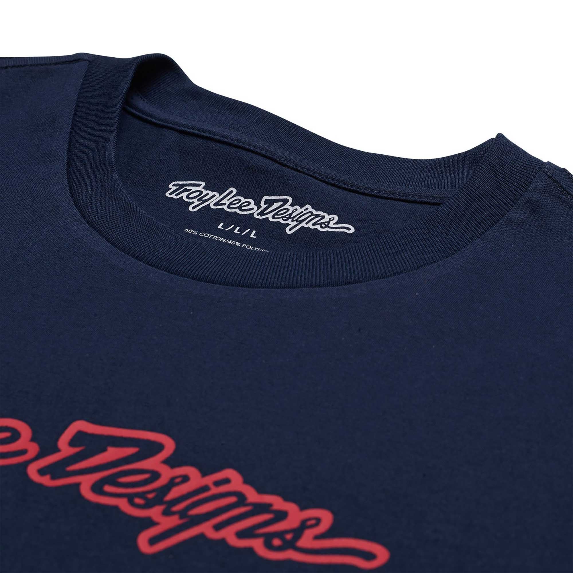 Troy Lee Designs T-Shirt - SIGNATURE (Navy)